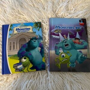 Monsters inc and Monsters University books